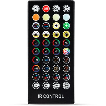 Șir de lumini solare inteligente - 84+15 LED-uri RGB - 14,5 m - bluetooth