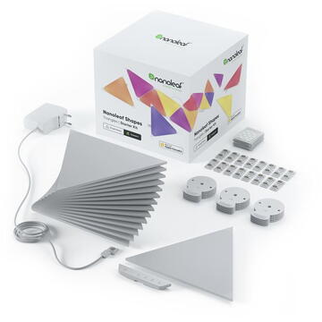 Nanoleaf NL47-6002TW-15PK, 1200 lm, Wireless, Alb