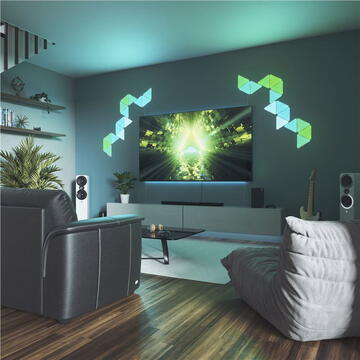 Nanoleaf NL47-6002TW-15PK, 1200 lm, Wireless, Alb