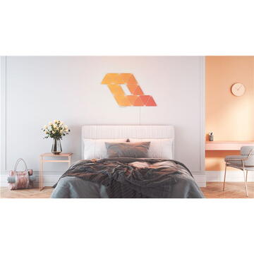 Nanoleaf NL47-6002TW-15PK, 1200 lm, Wireless, Alb