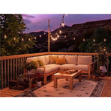 Nanoleaf NF084K02-20SLO, 15 m, Control vocal, WiFi