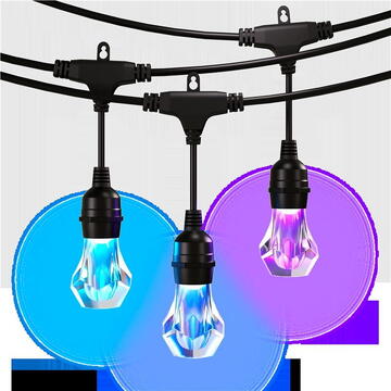 Nanoleaf NF084K02-40SLO, 30 m, Control vocal, WiFi