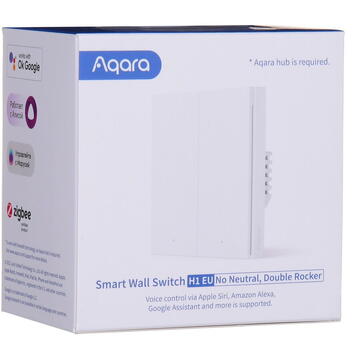 Intrerupator inteligent Xiaomi WS-EUK02, 8 A, Alb