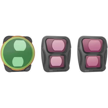 Set of 3 CPL, ND8, ND1 Sunnylife filters with the ability to adjust the DJI Air 3 drone