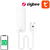 Gosund Senzor de apa smart  ST19, ZigBee, Tuya, Control aplicatie, Lungime cablu 1m, Alb