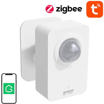 Senzor de miscare Gosund Zigbee  ST20, detectie 128°, 70x45x35.6mm