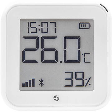 Shelly Senzor de temperatură și umiditate WIFI gen 3 White