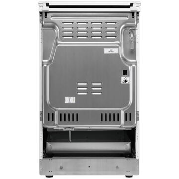 Electrolux LKG504002X, 4 arzatoare gaz, Autocuratare catalitica, Grill, Timer, Inox