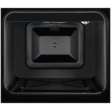 Electrolux LKG504002X, 4 arzatoare gaz, Autocuratare catalitica, Grill, Timer, Inox