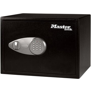 Seifuri si casete de valori MASTER LOCK X125ML, 33.3 l, Cifru electronic, Otel solid, Negru