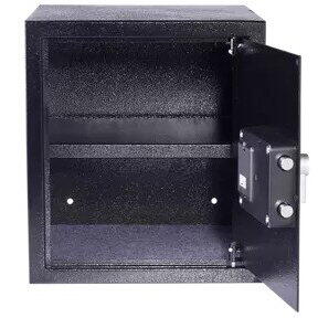 Seifuri si casete de valori Yale YSV/390/DB2, Otel, 40 l,  Antifurt, Negru