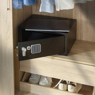 Seifuri si casete de valori Yale YLV/200/DB2, Otel,  Antifurt, 24 l, Negru