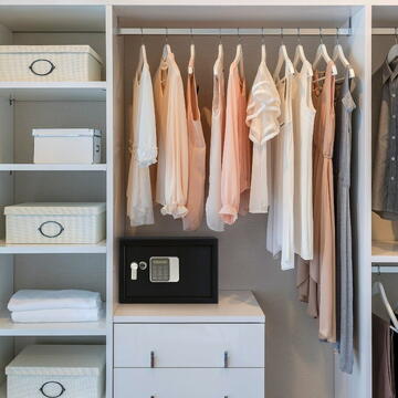 Seifuri si casete de valori Yale YSG/250/DB2, 16 l, Antifurt, 	Negru