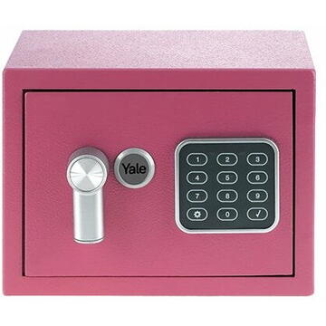 Seifuri si casete de valori Yale YSV/170/DB2/P, 3.8 l, Otel, Antifurt, Roz