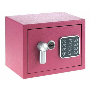 Seifuri si casete de valori Yale YSV/170/DB2/P, 3.8 l, Otel, Antifurt, Roz