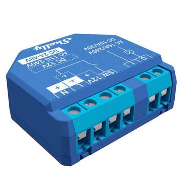 Releu inteligent Shelly Releu comutator Relay 1 Plus WIFI Albastru