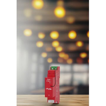 Releu inteligent Shelly Releu șină DIN cu 1 canal cu măsurare a energiei  Qubino Pro 1PM