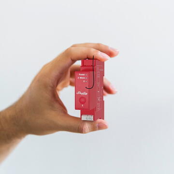 Releu inteligent Shelly Releu șină DIN cu 1 canal cu măsurare a energiei  Qubino Pro 1PM