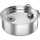 Oneisall Smart Fountain Băutură pentru animale de companie din oțel inoxidabil 7l
