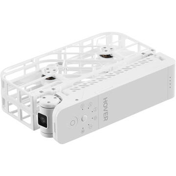 HOVERAir X1, 32 GB, Rezolutie video 2704x1520 pixeli, 1050 mAh, Alb