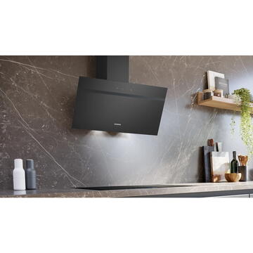 Hota Siemens LC85KDK60 iQ100, extractor hood (black, 80 cm)