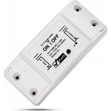 Intrerupator inteligent Maxcom SHSB111W10, Fără fir, 2200 W, Alb