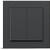 Intrerupator inteligent Senic 100158, 2.400 MHz, Antracit