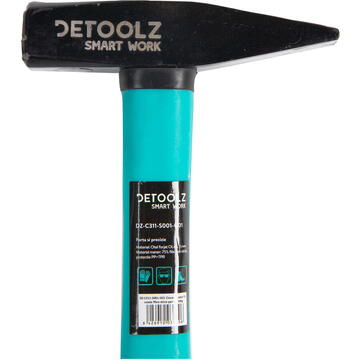 Detoolz Ciocan lacatus forjat coada fibra sticla pp+tpr 200g