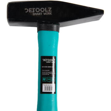 Detoolz Ciocan lacatus forjat coada fibra sticla pp+tpr 500g