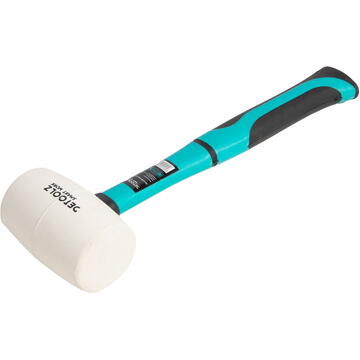 Detoolz Ciocan cauciuc alb coada fibra sticla pp+pvc 450g