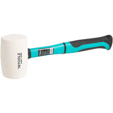 Detoolz Ciocan cauciuc alb coada fibra sticla pp+pvc 450g