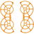 Propeller guard SUNNYLIFE for DJI Neo (orange)