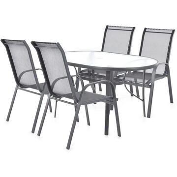 HECHT EKONOMYSET4 - Set mobilier de gradina 5 piese