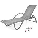 HECHTSOFIALOUNGER - Sezlong reglabil gradina