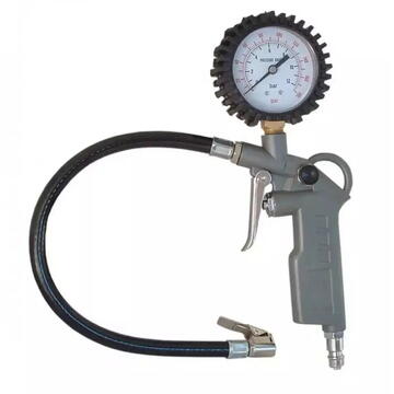 DEDRA-EXIM Pistol umflat cu manometru