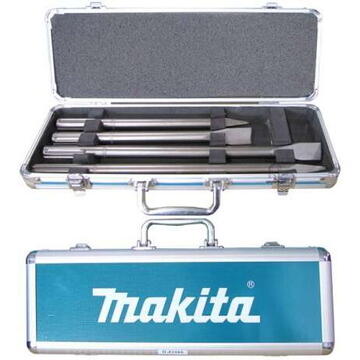 Set dalti Makita SDS-max, 300x25/400x25 mm, Argintiu/Albastru