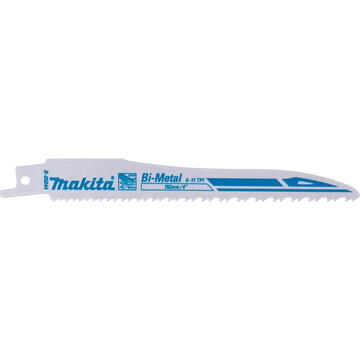Makita B-05044 - Set panze fierastrau sabie, bimetal, 152 mm, 6-11 dinti/inch, dantura progresiva, 2 bucati