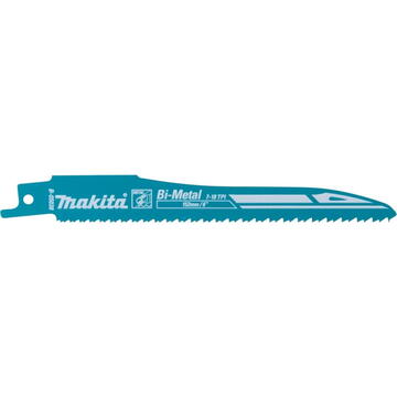 Makita B-05038 - Set panze fierastrau sabie, bimetal, 152 mm, 7-18 dinti/inch, dantura progresiva, 2 bucati