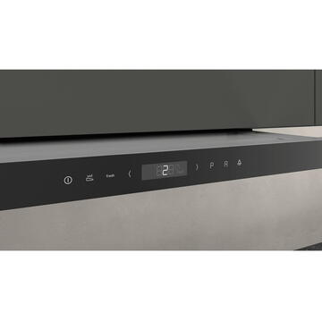 Hota Bosch D49PU54X1, L 52.4 cm, 700 m³/h, Argintiu