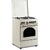 Samus Aragaz Rustic 4 arzatoare gaz ( 1 wok), cuptor electric, 6 functii, 56 l, aprindere electrica, grill, ventilator, timer, Crem