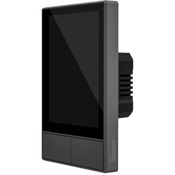 Intrerupator inteligent Sonoff 49500, Wireless, Negru