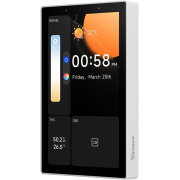 Intrerupator inteligent Sonoff 51327, Wireless, Negru