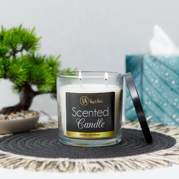 Vog und Arths Lumânare parfumată – "Fulgi de nea catifelați" – 350 g