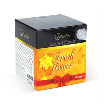Vog und Arths Lumânare parfumată – Flori proaspete – 125 g