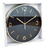 GLOBIZ Ceas de perete - 25 cm - plastic, sticlă - 1 x AA - negru
