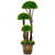 GLOBIZ Decoratiune cu plantă artificială - Arbust Boxwood sferic - 90 cm
