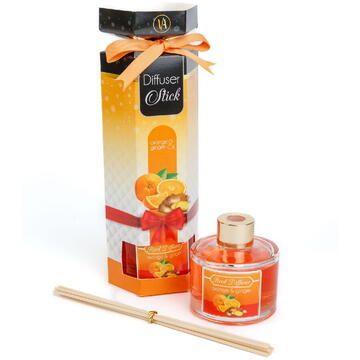 Vog und Arths Odorizant cu bețe - portocale & ghimbir - 100 ml