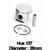 Piston complet Husqvarna 136, 137 (38mm) -