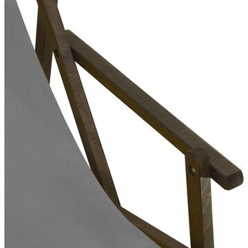 Sezlong cu cotiera si perna GreenBlue Premium GB283 negru