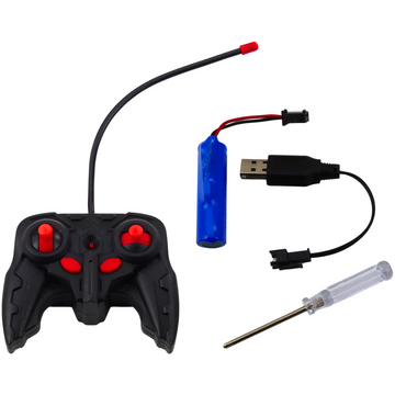 Lean Toys Mașină robot păianjen controlată de la distanță 2 în 1 lumini sunete